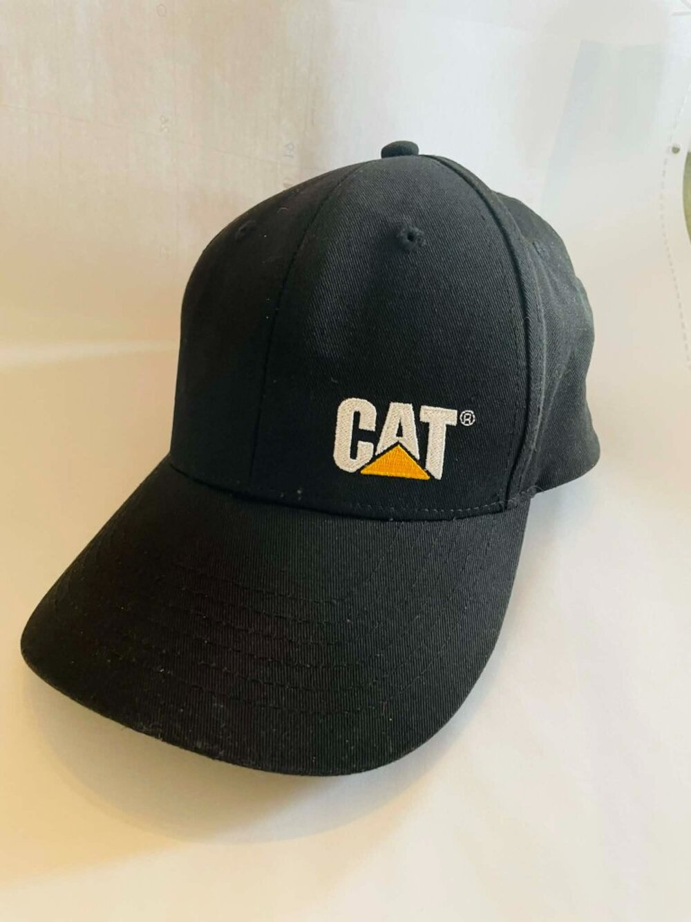 CAT CATERPILAR LOGO HAT K Products Cap Black Adjustable Workwear Construction